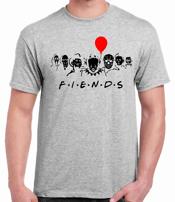 Horror T-Shirt Goth Ästhetik Chucky, I.T, Michael Myers, Jigsaw, Freddie Kugar