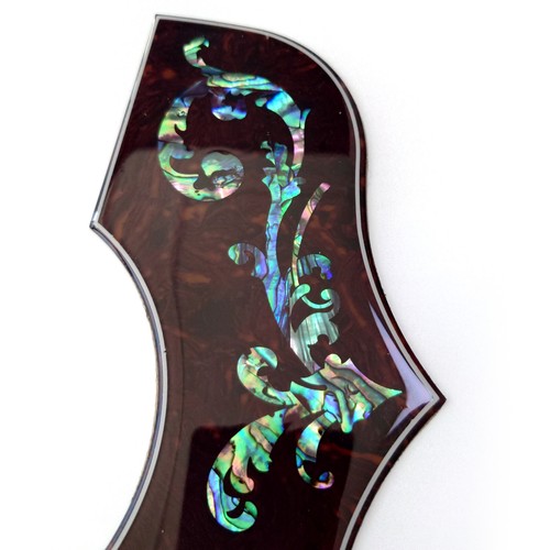 Acoustic Guitar Pickguard Abalone Shell Inlaid for Gibson SJ 200 or 40-43 Inch - Picture 5 of 44