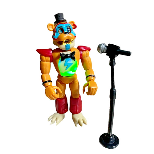 mexican BUNDLE GLAMROCK figure 5.77 FNAF five nights at freddys SECURITY  BREACH