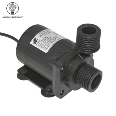 800L/H DC 12V 24V Hot Water Circulation Pump Solar Water Pump Brushless Motor