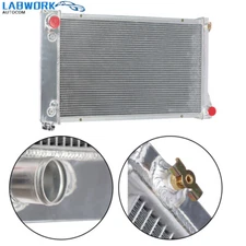 Aluminum 3 Row Full Radiator 1967-1972 For Chevy GMC C/K 10/20/30 Pickup Truck