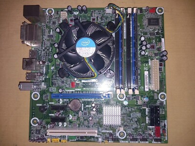 Mainboard Intel DQ57TM , Core i5 650 , 8GB DDR3 , 2 x DVI , Kühler Lüfter
