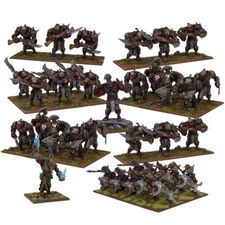 Mantic Kings of War - Ogre Mega Army 28mm Fantasy Miniatures Unpainted