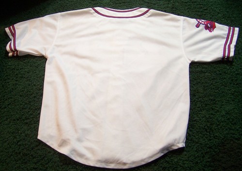 PHILADELPHIA BASEBALL WHITE BASEBALL JERSEY SPORTS COLOSSEUM XL - Picture 2 of 7