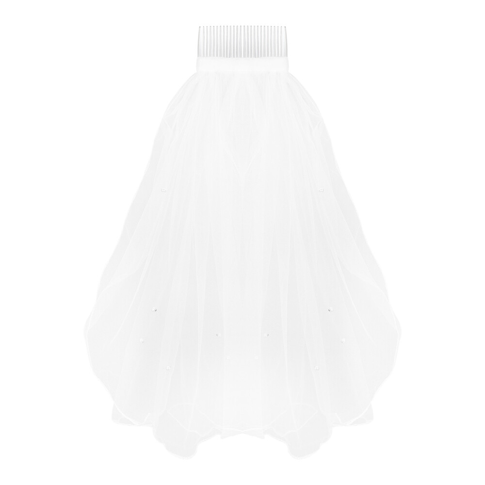 Holy Communion Veil Kids Hair Accessories for Girls Comfortable Child