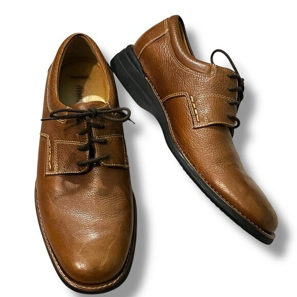 SAOLA Scarpe Oxford Johnston Murphy in pelle con lacci Preppy 20 7258 da uomo taglia 10 5 M