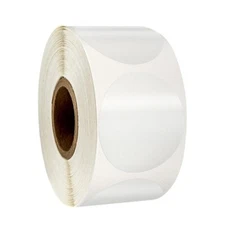 Transparent Round Label Bopp Round Sticker Gift Tag Stickers