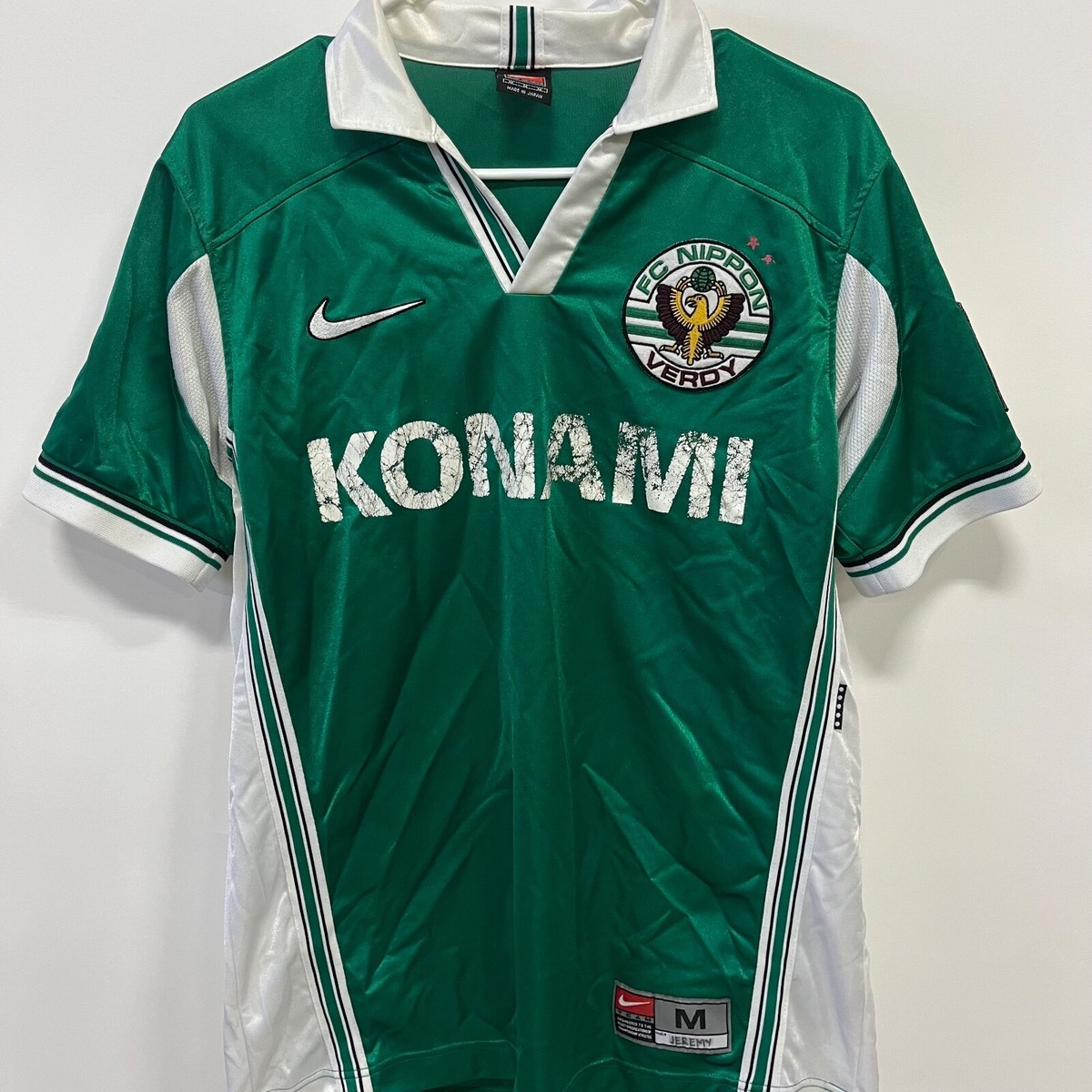 NIKE★東京VERDY★サッカー ユニフォーム ジャージ★Y2K 90s Vintage Nike J-League Tokyo FC Nippon Verdy Home Football