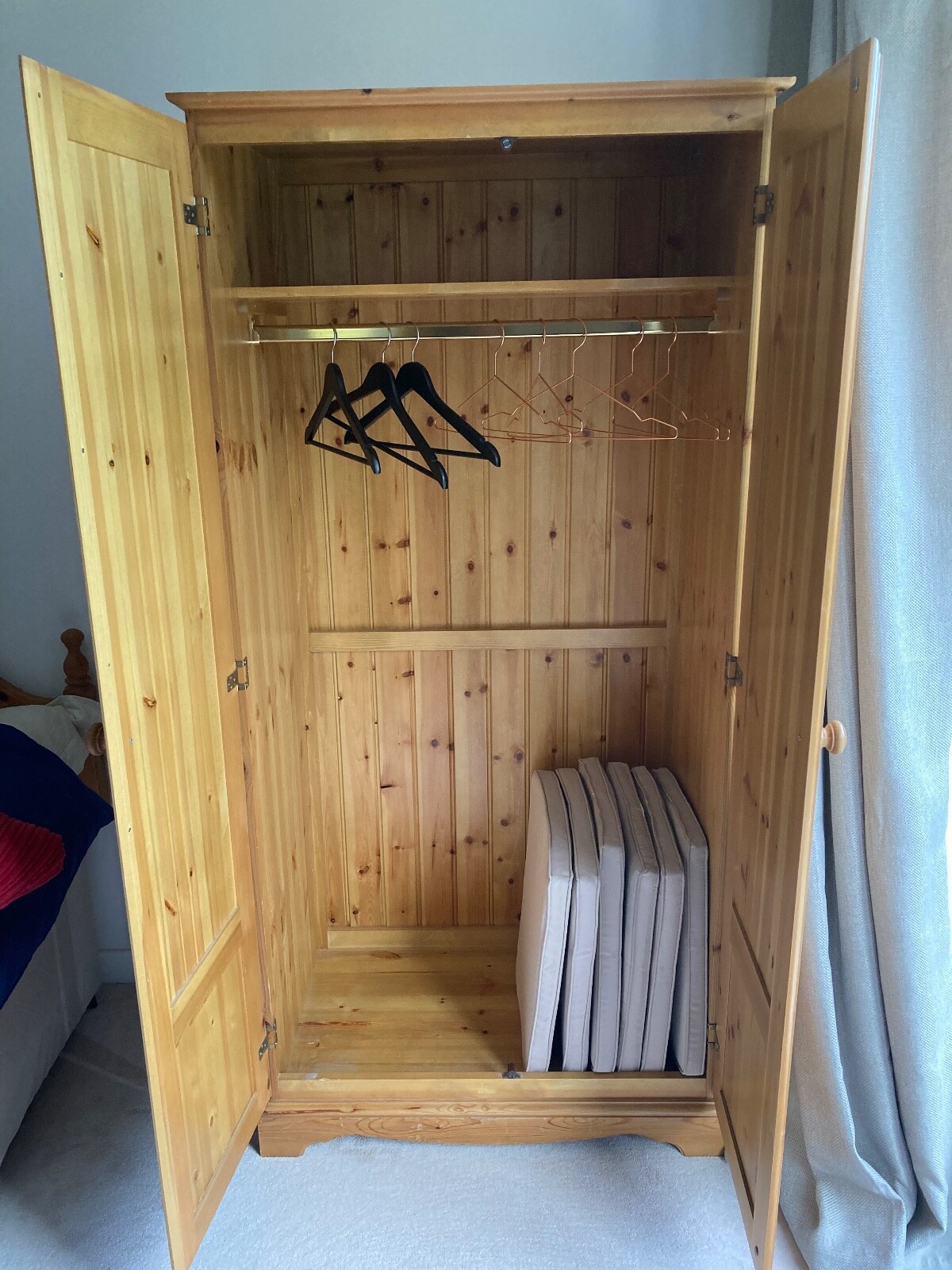 pine wardrobe eBay