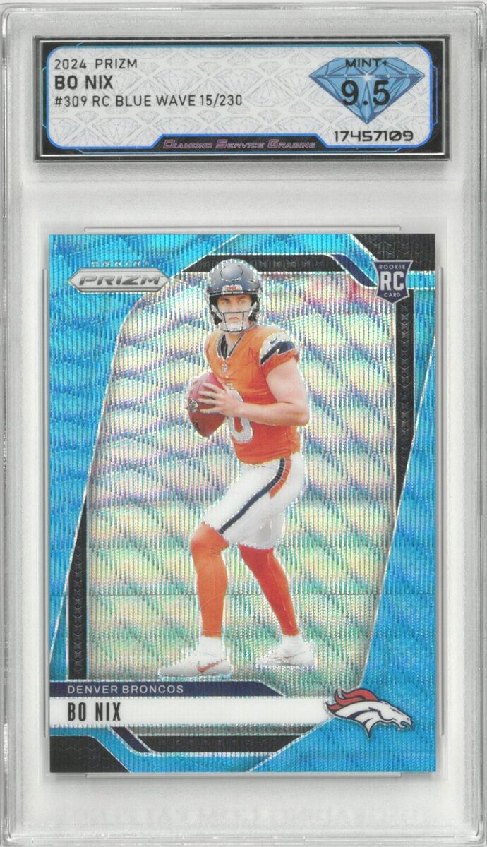 2024 Panini Prizm BO NIX #309 Rc Blue Wave /230 💎 DSG 9.5 2024 Panini Prizm BO NIX #309 Rc Blue Wave /230 💎 DSG 9.5