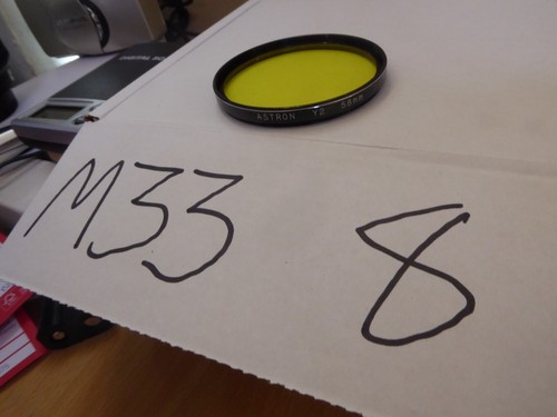 ASTRON 58mm Yellow Y2 Filter For black & White excellent condition - Picture 3 of 4