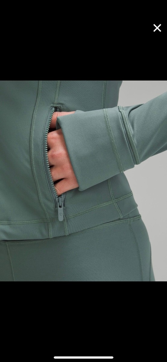 lululemon define cropped jacket size 4 medium forest NWT | eBay