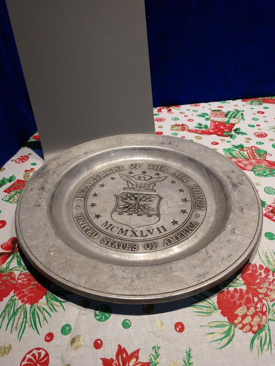 Wilton COLUMBIA, USA, NCO CLUB PEWTER PLATE | eBay