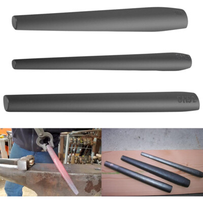 Blacksmith Knifemakers Tomahawk Large Hammer Mouse Axe Eye Drift Tools Set 3Pcs