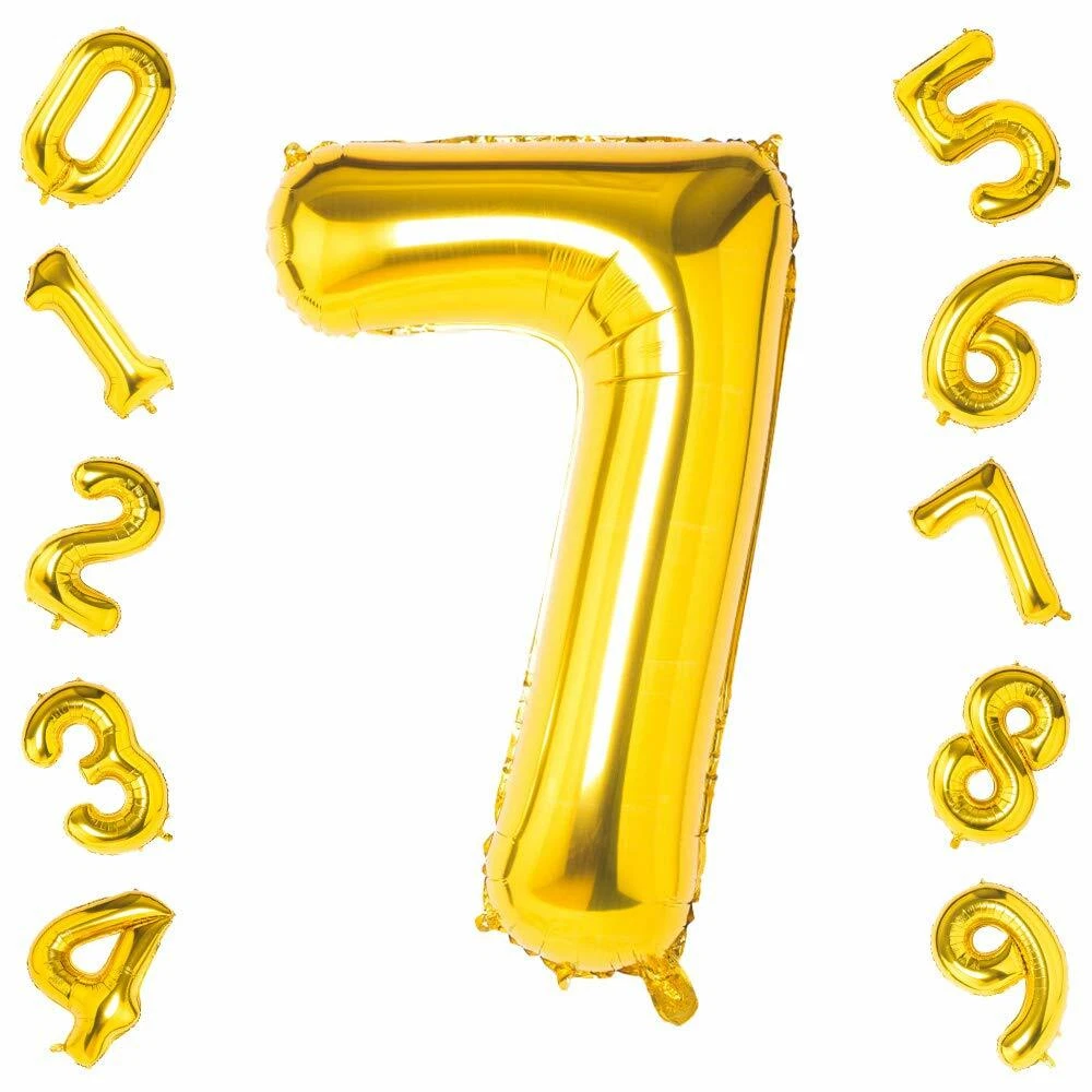 Large gold balloons deals
