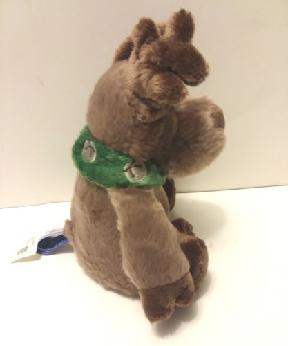 Moose Reindeer 8" Brown Christmas Plush Bath and Body Works Stuffed Animal Toy - Picture 4 of 7