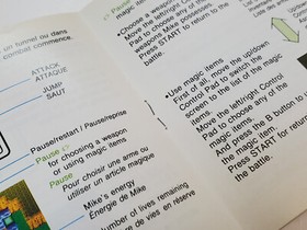 Star Tropics StarTropics Authentic Original NES Nintendo Manual Only *