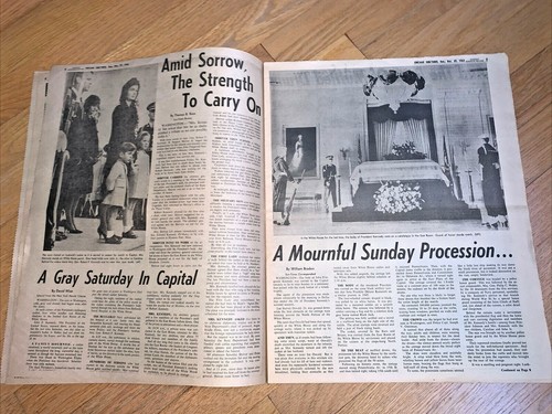 December 1963 Chicago Sun-Times KENNEDY ASSASSINATION SPECIAL - Picture 4 of 6