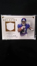 JERREL JERNIGAN 2011 ASPIRING LEGACIES GIANTS WORN ROOKIE JERSEY PATCH RC RELIC!