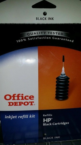 Office Depot Inkjet Refill Kits for HP 