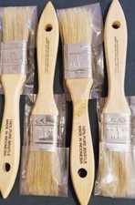 4pc Lot Set of 1" Paint Brushes