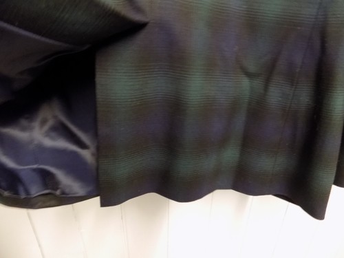 mens TOPMAN GREEN MULTI CHECK SKINNY FIT SUIT SIZE 38"R CHEST 32" WAIST 34" LEG - Picture 6 of 11