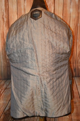 American Base Women's Leather Clothing Company Double Breasted Jacket Sz L - Picture 4 of 8