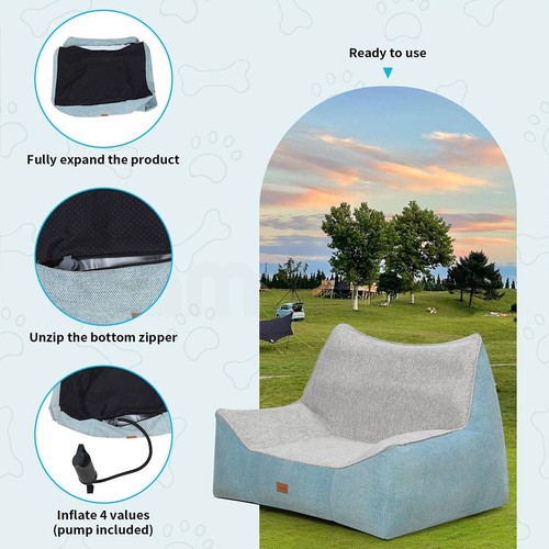 Pet Dog Calming Bed Cat Sofa Beds Removable Washable Mat Waterproof Linner Warm - Picture 330 of 462