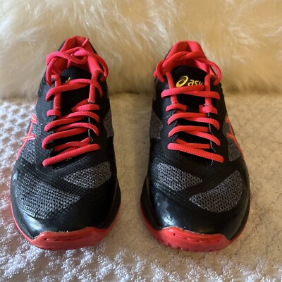 Asics Netburner Ballistic FF MT Women s Volleyball Netball Trainers size 7.5