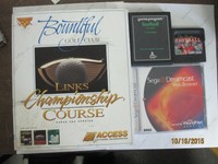 Links Championship Course Dos Floppy Discs, Football Atari, Joe Montana Football Links Championship Course Dos Floppy Discs, Football Atari, Joe Montana Football