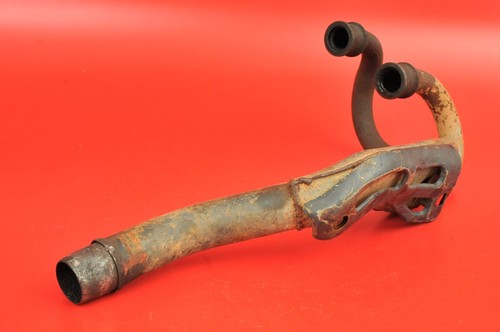 1984 1985 Honda XR200R XR 200R Exhaust Pipe Header Manifold Front - Picture 3 of 16