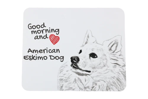 Amerikaanse Eskimohond muismat met hond Art-Dog