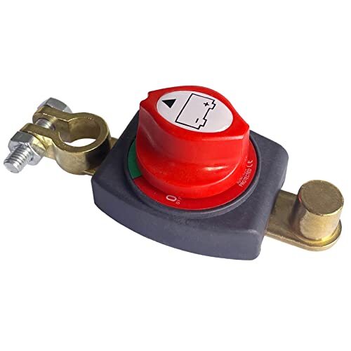 Top Post Battery Disconnect Switch 12-48 V Battery Power Cut Master Switch 