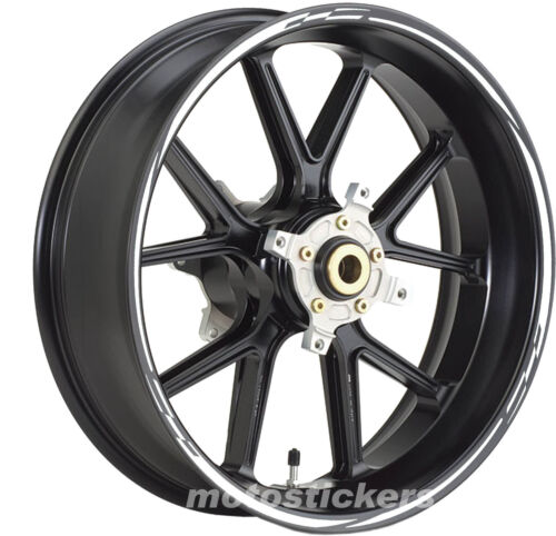 Adesivi ruote cerchi  per YAMAHA R125 - Adesivi moto - Tuning - stickers wheels - Picture 1 of 1