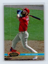 Bryce Harper 2021 Stadium Club Chrome #174 1991 SP Design Variation