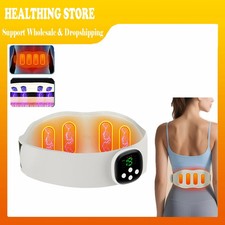 Electric Abdominal  Back Massage Belt 8 Modes Microcurrent Pulse Waist Abs Trai