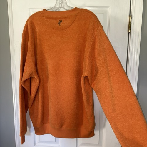 Men’s Orange Ashworth Pullover Size Large - Picture 5 of 8