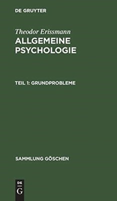 Erismann - Grundprobleme - New hardback or cased book - X555z