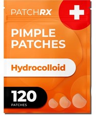 Acne Patches 120 Count , Hydrocolloid Pimple Patches for Face - Zit Patch Ac...