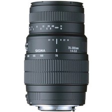 Sigma AF 70-300mm f/4-5.6 DG Macro Lens for Nikon F