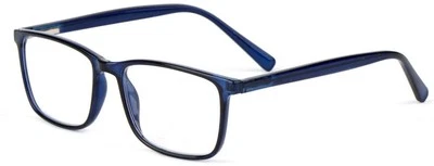 FADS & FASHIONS LIMITED Anti Blue Light Blue Mens Women Reading Glasses Stainless Steel Hinges DX85ABL