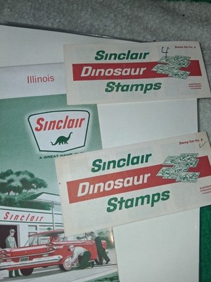 vintage Sinclair Oil promotional materials from the 1960s.