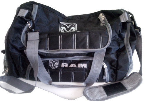 Dodge Ram Premium CHOKO ROAD WARRIOR Duffle Bag w/ Hanging hook