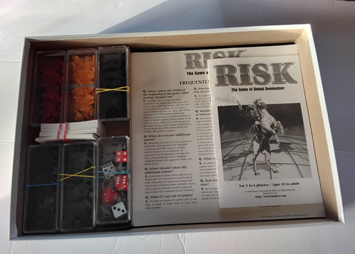 RISK THE GAME OF GLOBEL DOMINATION,1998 - Picture 9 of 9