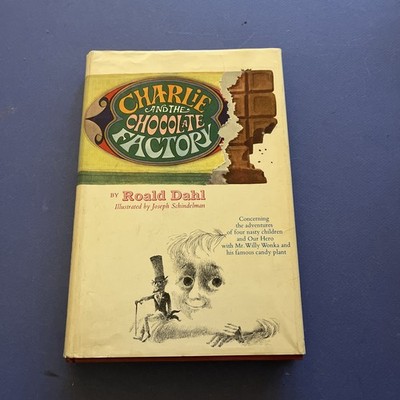 Charlie and the chocolate Factory Roald Dahl First edition 1st Print signed card