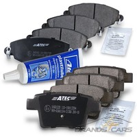 Atec Satz BremsbelÄGe BremsklÖTze+Ate Plastilube Vorne+Hinten FÜR Ford Mondeo 3