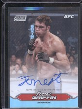 Forrest Griffin 2025 UFC Topps Stadium Club CAS-FGN Chrome Autographs