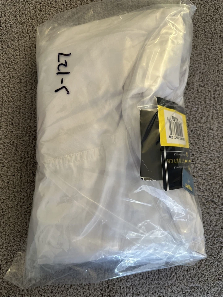 3XP/XXXP Lot -2 WonderWink Scrubs Four Way Stretch Pants 5514 Women's White-j127 - Image 3 of 4