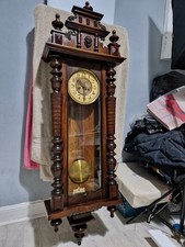 Large Antique Vienna Wall Clock