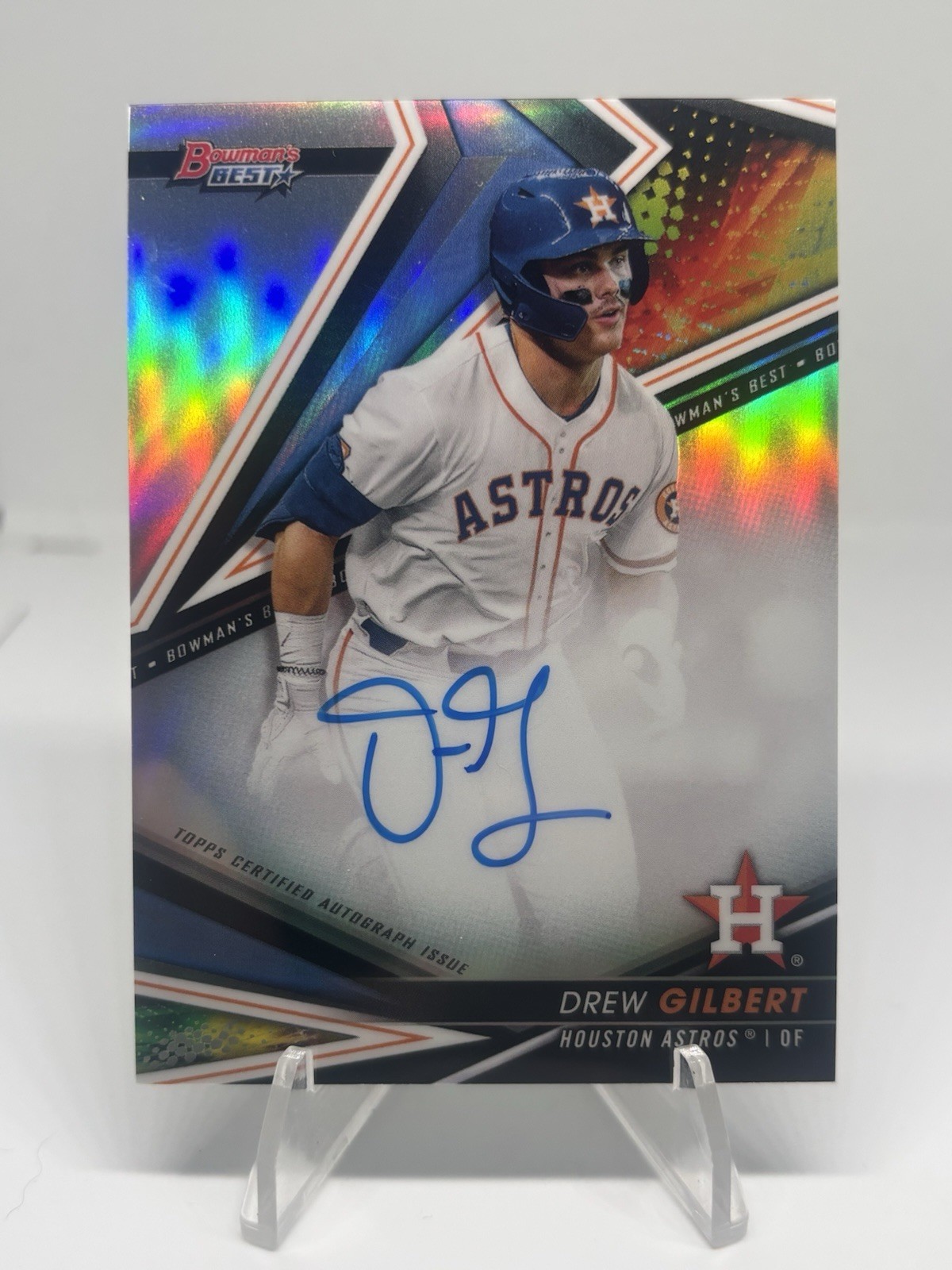 2022 Bowman's Best - Best of 2022 Autographs Drew Gilbert #B22-DGI Refractor 